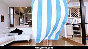 Hot Stepmom Gets Down for Her Stepson