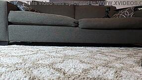 bbw maisy gags on deepthroat blowjob with choking and cum