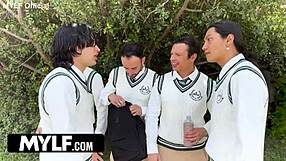 Religious milf prefers bad boys.