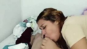 My bearded neighbor enters my room and makes me feel good