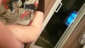 kandy kane gives a sloppy blowjob