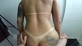 She Loves Creampie in Bathroom.