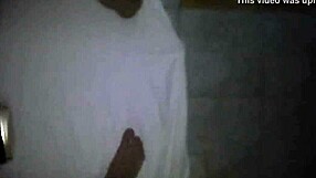 Wanking with Wife's Piss-Filled Masturbator