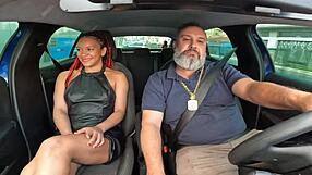 Lua Baiana Enters Car for Ass Only