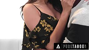 teen almost caught by stepmom with eliza ibarra