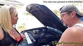 This slutty housewife just cant get fucked enough in hardcore outdoor roleplay