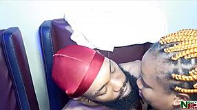 ladygold africa sucked and fucked by nigerian porn star strawberry tripsy