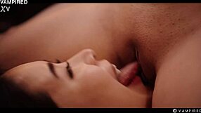 Leana Lovings And Rikako Katayama Dress Up For Halloween As Vampires.