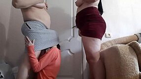 i take turns licking my two pregnant girlfriends' pussies
