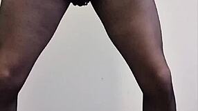 Cum Compilation Tgirl With Big Cock Cumming In Pantyhose