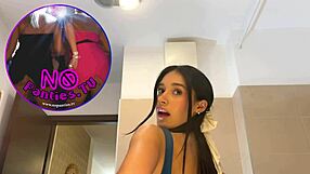 Can She Be Most Beautiful Girl Ever Look Sexy Blue Mini Skirt Panties