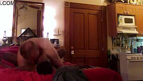 Blue has hardcore sex on candid camera with bent over doggystyle