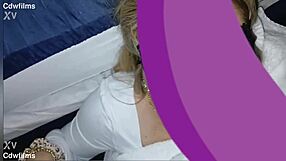 Pretty Young Petite Tatted Girl Lets Me Cum on Her Face After Quick Blowjob!