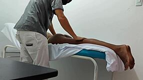 The Doctor Gives Special Attention And Sensual Massage To His Female Patient