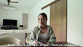 I Finally Fucked My French Teacher in Rough Doggystyle and Cowgirl Riding