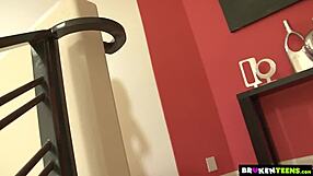 Brokenteen 18+s - Lizz Tayler Caught Masturbating She Offers The Guy A Wild Fuck