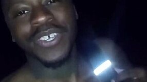 Showing natural features privately on warm night. Moving towards woman as moon enhances wolf resemblance.