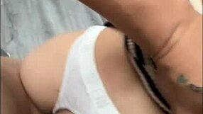 My roommate fucks me so good in the hallway, it's amazing.