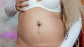 Rica Blanca, the transsexual star, performs oral sex on a cock in this scene