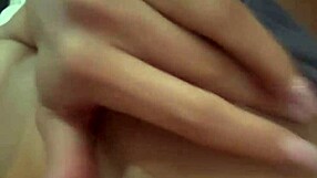 Latina beauty masturbates nicely with her new lingerie