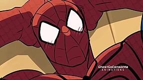 spiderman fucking gay sex with twink