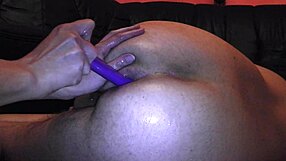 amateur german wife fucks ass with dildo