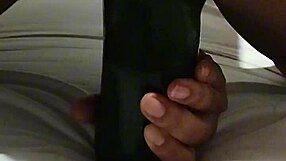 Can I Handle This Huge Cucumber in Exhibitionist Masturbation?