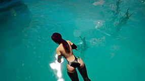 Petite Girl Faces Giant Cock Destroying Her Pussy And Ass In Hentai Game 3D