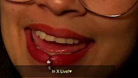 roxy gives very messy and wet blowjob to big hard cock