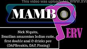 Nick Niquita's First Double Anal DAP DP With 4on1 Double Barrel BJ ATM