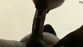 He cums hugely while I keep sucking his big load