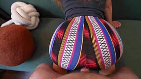 Fucked A Girl With A Big Ass In Torn Leggings, Creampie Included.