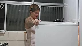 Would you eat me in this sexy nightie while flashing?