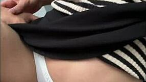 My roommate fucks me so good in the hallway, it's amazing.