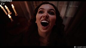 Leana Lovings And Rikako Katayama Dress Up For Halloween As Vampires.