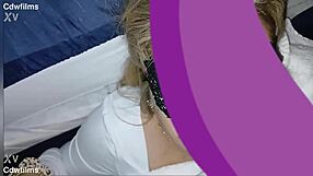 Pretty Young Petite Tatted Girl Lets Me Cum on Her Face After Quick Blowjob!