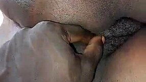 teasing the landlady's plump wet pussy with fingers, so irresistibly sweet