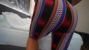 Fucked A Girl With A Big Ass In Torn Leggings, Creampie Included.