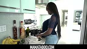 Black Stepmom Fun Time