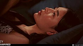 If you let her in she will fuck you - lesbian vampire josephine jackson preys on rikako katayama