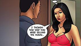 Savita Bhabi's juicy pussy drools for more cocks in this comic