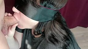 she moans, 'oh, this fat dick tastes so good, sucking it hard and swallowing every bit of cum'