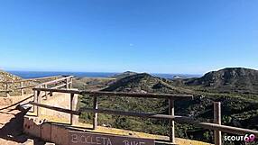 Crazy Bitch Maria Gail Seduces Old German Uber Driver To Risky Outdoor Sex Without Condom