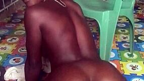 Crazybitch Twerks Naked Before Dildo Fucking Ass and Pussy