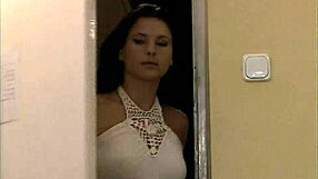 watch this italian slut in an interracial threesome with foot fetish