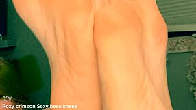 all smiles as cum shots cover her body