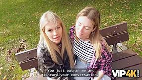 Vip4k Hot And Playful Blonde Zlata Shine Is Cheating On Her Gf With A Big Boss