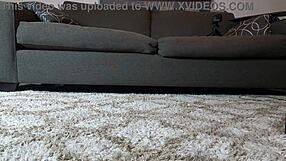 bbw maisy gags on deepthroat blowjob with choking and cum