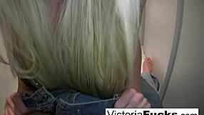 Victoria performs an impressive point-of-view oral session.