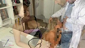 Doctor Fucks Slutty Blonde Patient Hard On Examination Table With Big Cock